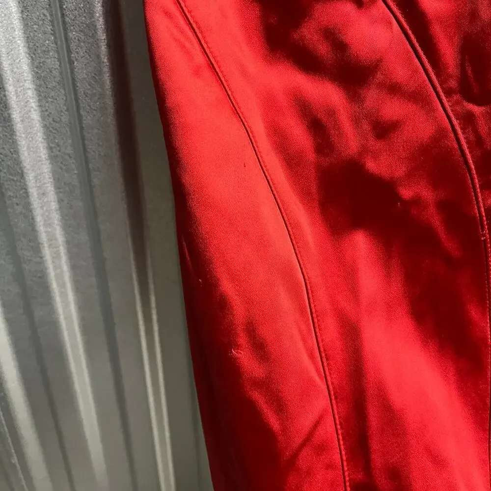 Bebe Red Strapless Midi Dress - Picture 8 of 10